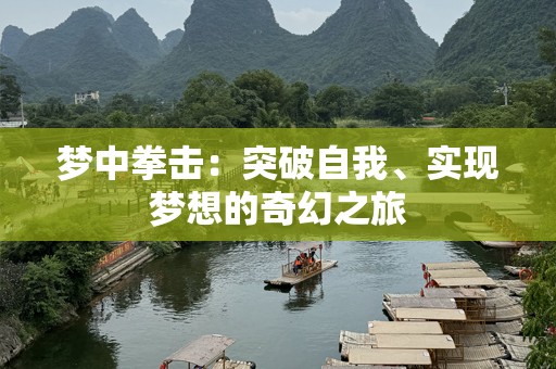 梦中拳击：突破自我、实现梦想的奇幻之旅