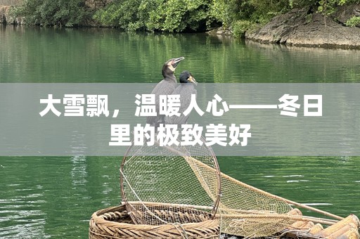 大雪飘，温暖人心——冬日里的极致美好