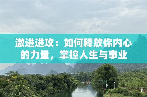 激进进攻：如何释放你内心的力量，掌控人生与事业