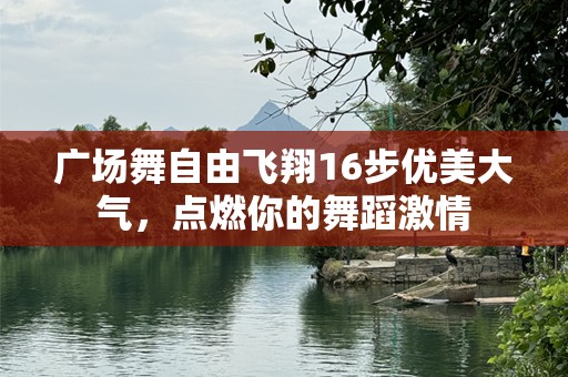 广场舞自由飞翔16步优美大气，点燃你的舞蹈***