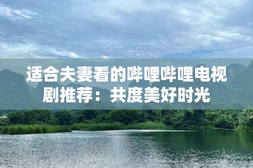 适合夫妻看的哔哩哔哩电视剧推荐：共度美好时光