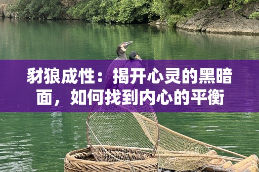 豺狼成性：揭开心灵的黑暗面，如何找到内心的平衡