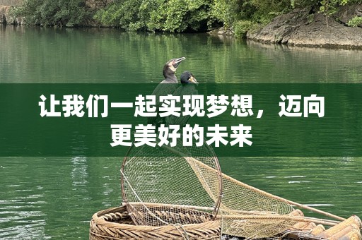 让我们一起实现梦想，迈向更美好的未来