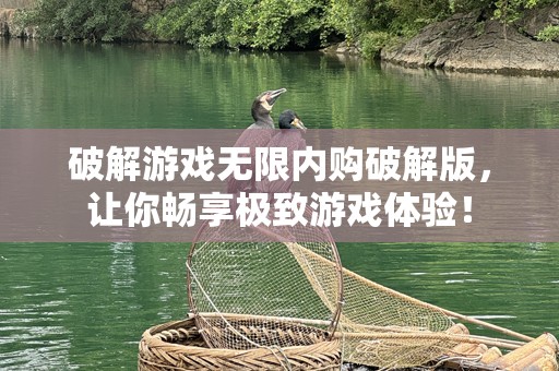 破解游戏无限内购破解版，让你畅享极致游戏体验！