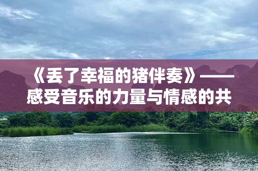 《丢了幸福的猪伴奏》——感受音乐的力量与情感的共鸣
