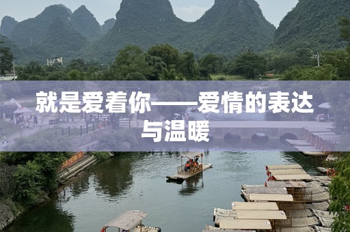 就是爱着你——爱情的表达与温暖