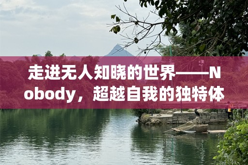 走进无人知晓的世界——Nobody，超越自我的独特体验