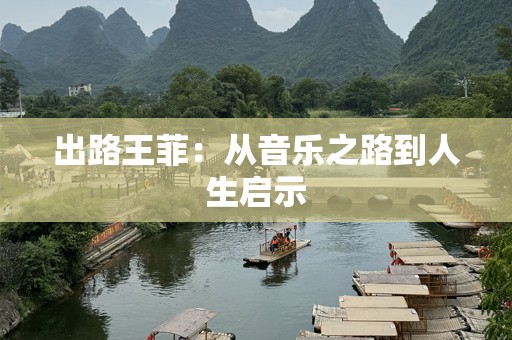 出路王菲：从音乐之路到人生启示