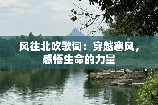 风往北吹歌词：穿越寒风，感悟生命的力量