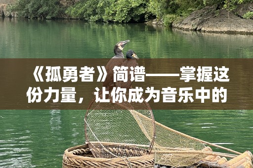 《孤勇者》简谱——掌握这份力量，让你成为音乐中的勇者