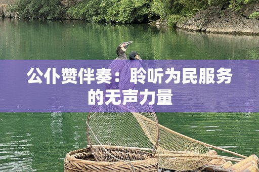 公仆赞伴奏：聆听为民服务的无声力量