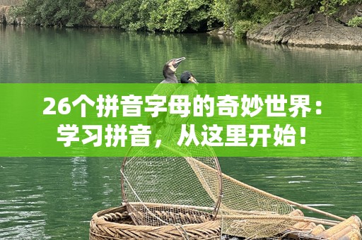 26个拼音字母的奇妙世界：学习拼音，从这里开始！