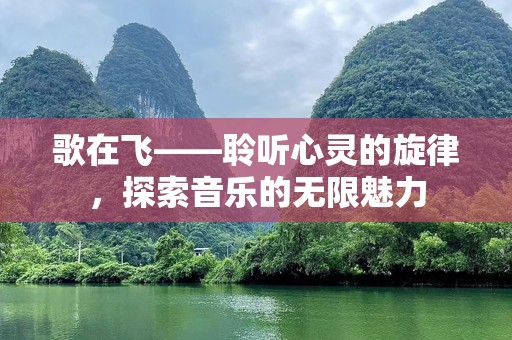 歌在飞——聆听心灵的旋律，探索音乐的无限魅力