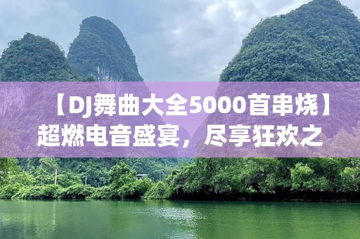 【DJ舞曲大全5000首串烧】超燃电音盛宴，尽享狂欢之夜！