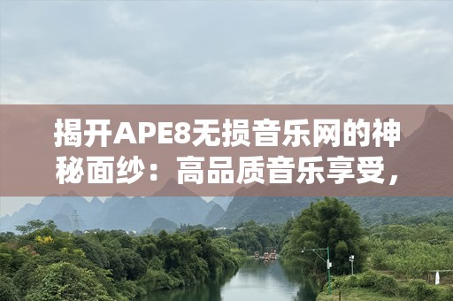揭开APE8无损音乐网的神秘面纱：高品质音乐享受，从此不再遥远