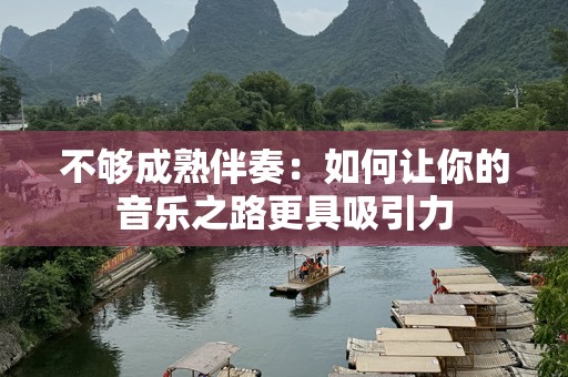 不够成熟伴奏：如何让你的音乐之路更具吸引力