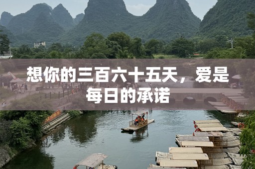 想你的三百六十五天，爱是每日的承诺