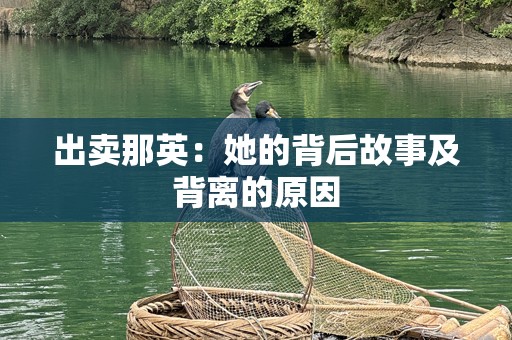 出卖那英：她的背后故事及背离的原因