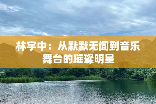 林宇中：从默默无闻到音乐舞台的璀璨明星