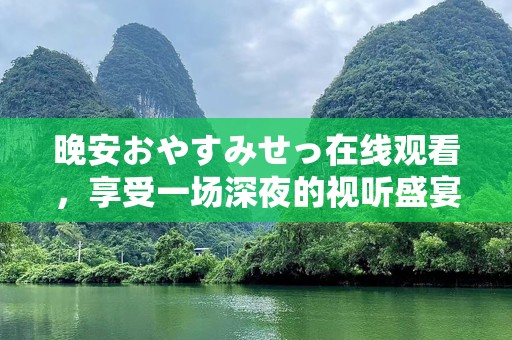 晚安おやすみせっ在线观看，享受一场深夜的视听盛宴