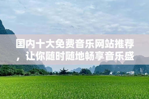 国内十大免费音乐网站推荐，让你随时随地畅享音乐盛宴