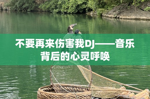 不要再来伤害我DJ——音乐背后的心灵呼唤