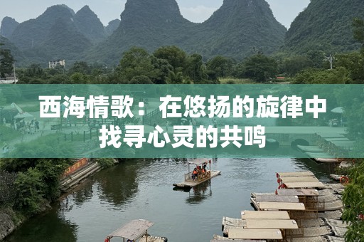 西海情歌：在悠扬的旋律中找寻心灵的共鸣