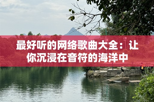 最好听的网络歌曲大全：让你沉浸在音符的海洋中