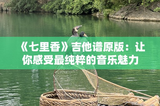 《七里香》吉他谱原版：让你感受最纯粹的音乐魅力