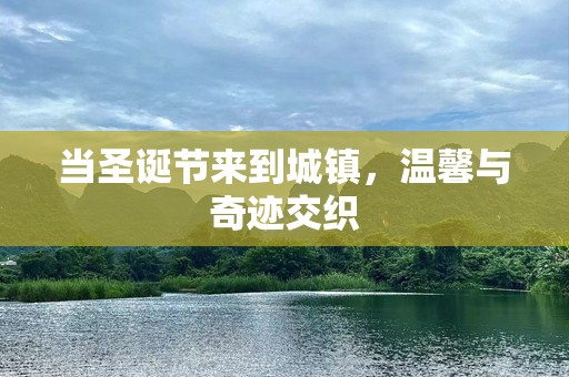 当圣诞节来到城镇，温馨与奇迹交织