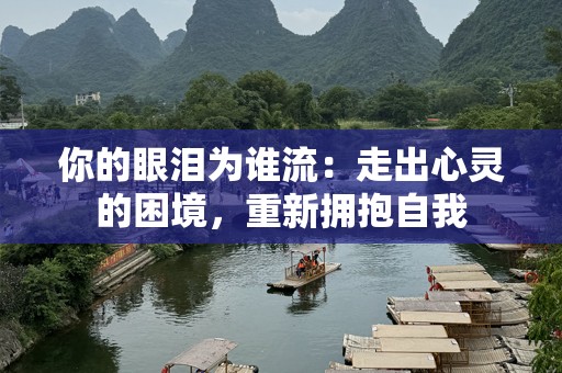 你的眼泪为谁流：走出心灵的困境，重新拥抱自我