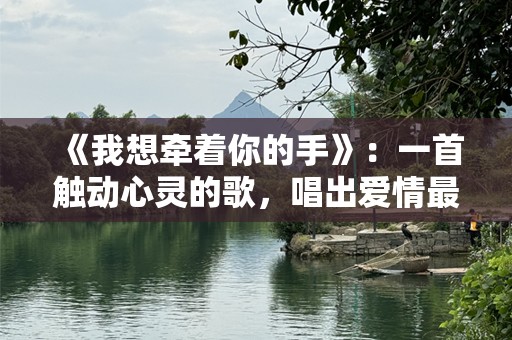《我想牵着你的手》：一首触动心灵的歌，唱出爱情最真挚的誓言