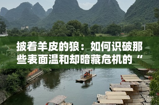 披着羊皮的狼：如何识破那些表面温和却暗藏危机的“伪善者”