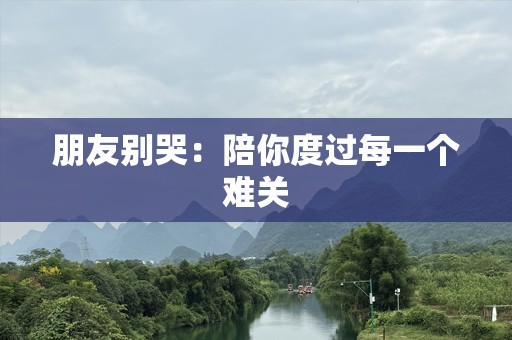 朋友别哭：陪你度过每一个难关