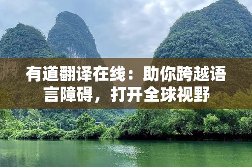 有道翻译在线：助你跨越语言障碍，打开全球视野