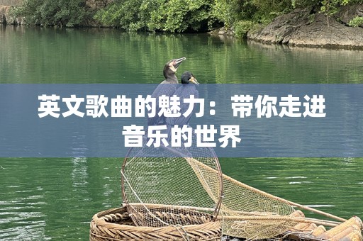英文歌曲的魅力：带你走进音乐的世界