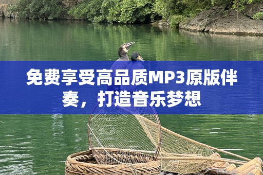 免费享受高品质MP3原版伴奏，打造音乐梦想