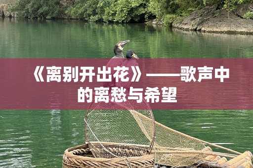 《离别开出花》——歌声中的离愁与希望