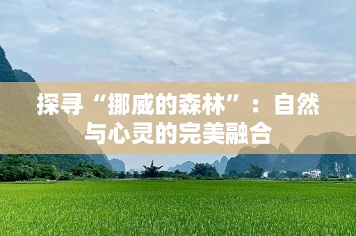 探寻“挪威的森林”：自然与心灵的完美融合