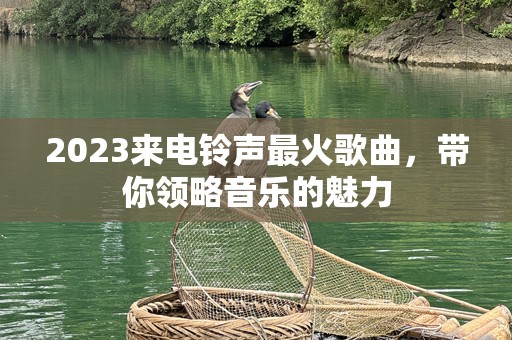 2023来电铃声最火歌曲，带你领略音乐的魅力