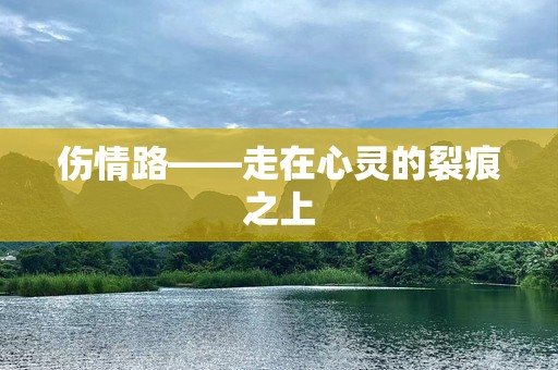 伤情路——走在心灵的裂痕之上