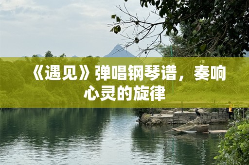 《遇见》弹唱钢琴谱，奏响心灵的旋律