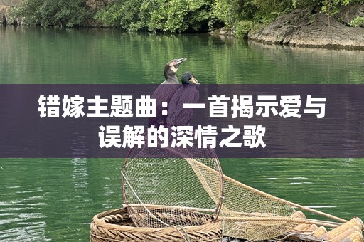 错嫁主题曲：一首揭示爱与误解的深情之歌