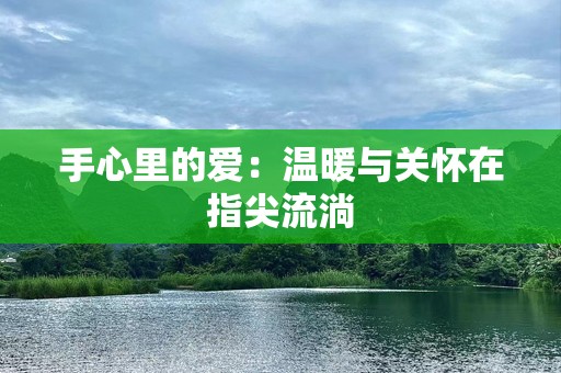 手心里的爱：温暖与关怀在指尖流淌