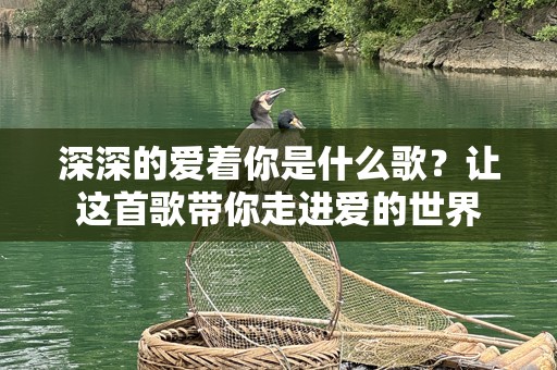 深深的爱着你是什么歌？让这首歌带你走进爱的世界