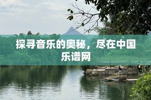 探寻音乐的奥秘，尽在中国乐谱网