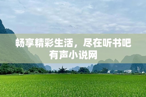 畅享精彩生活，尽在听书吧有声小说网