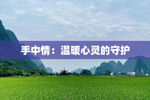 手中情:温暖心灵的守护 手中情:温暖心灵的守护