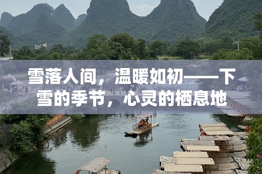雪落人间，温暖如初——下雪的季节，心灵的栖息地
