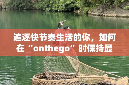追逐快节奏生活的你，如何在“onthego”时保持最佳状态？